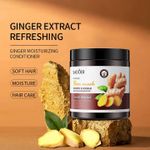 SADOER Ginger Nutrition Hair Mask | Deep Repair & Hair Growth Treatment for Strong, Healthy Hair
