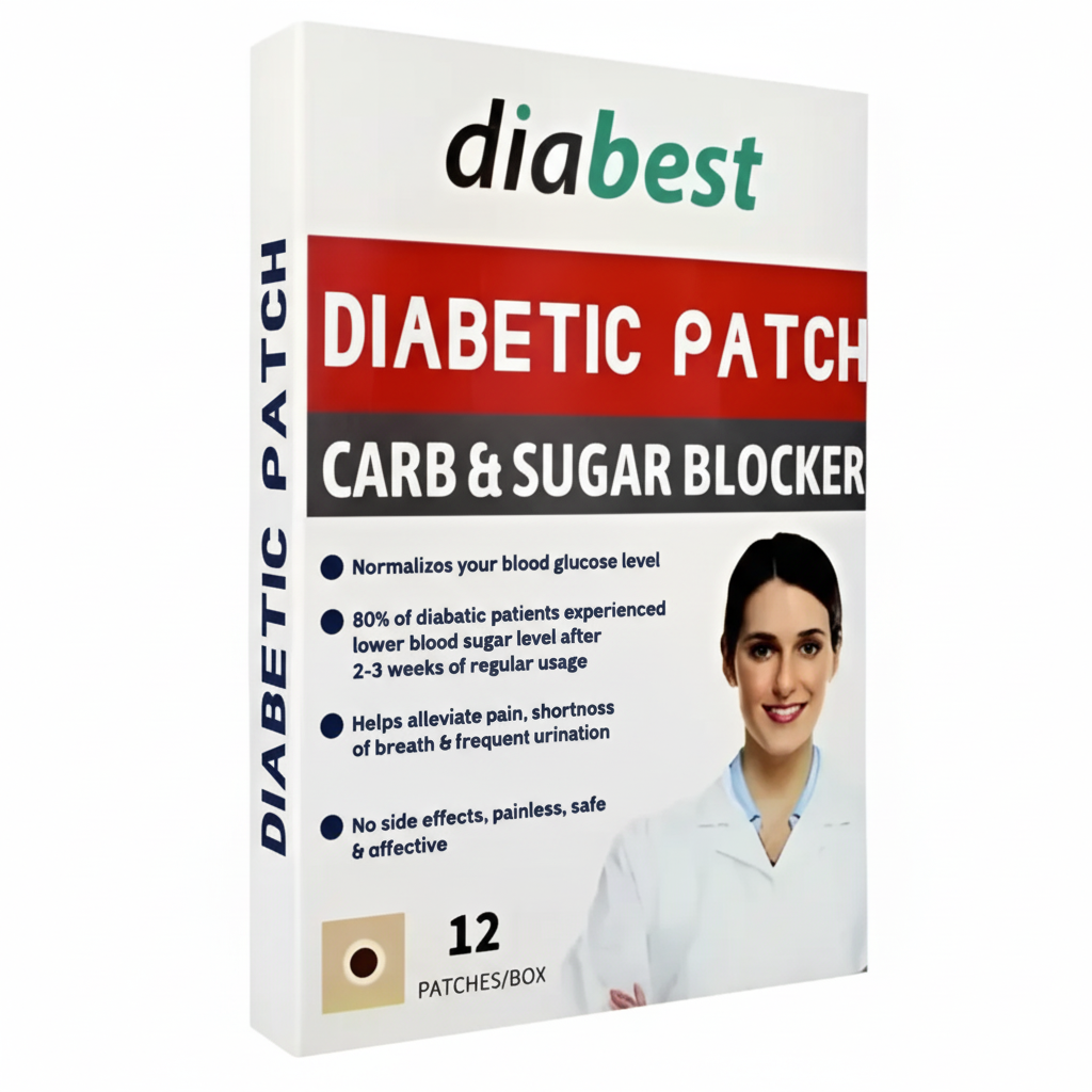 Diabest Diabetic Patch Carb & Sugar Blocker 12 Patches
