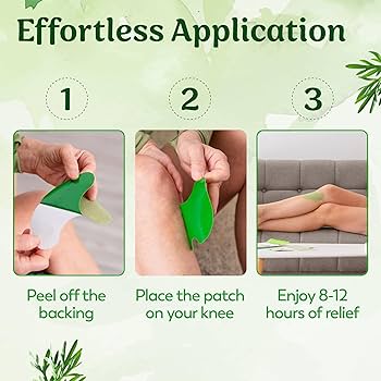 Royal Prestige Knee Pain Relief Patches - 12 Knee Patches for Pain Relief