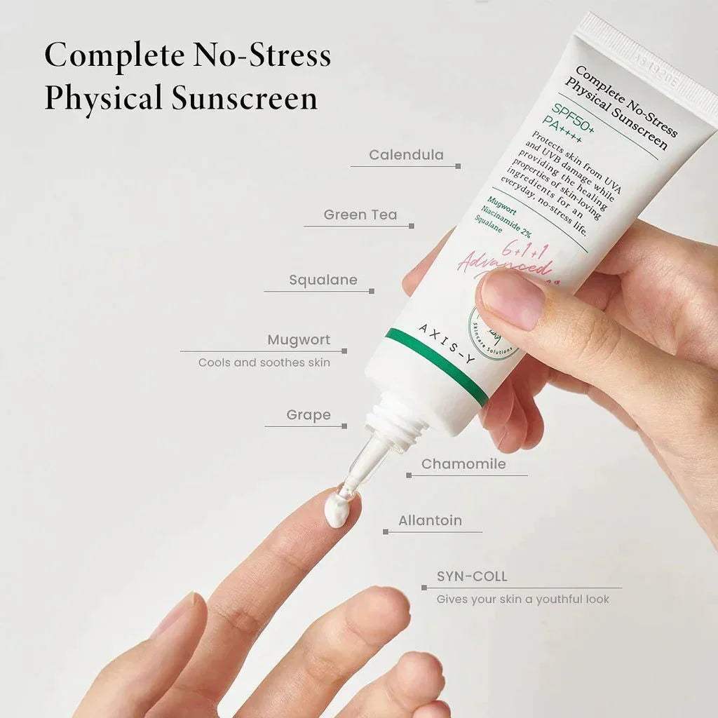 Axis-y Complete No-Stress Physical Sunscreen 50 ml