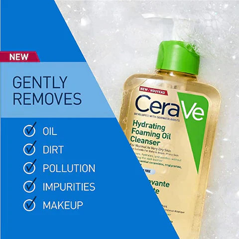 CeraVE Hydrating Foaming Oil Cleanser - Buynowpakistan