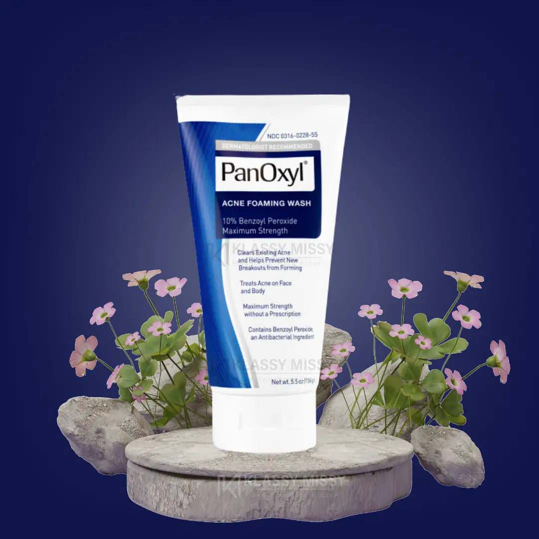 Panoxyl acne foaming wash benzoyl peroxide 10%