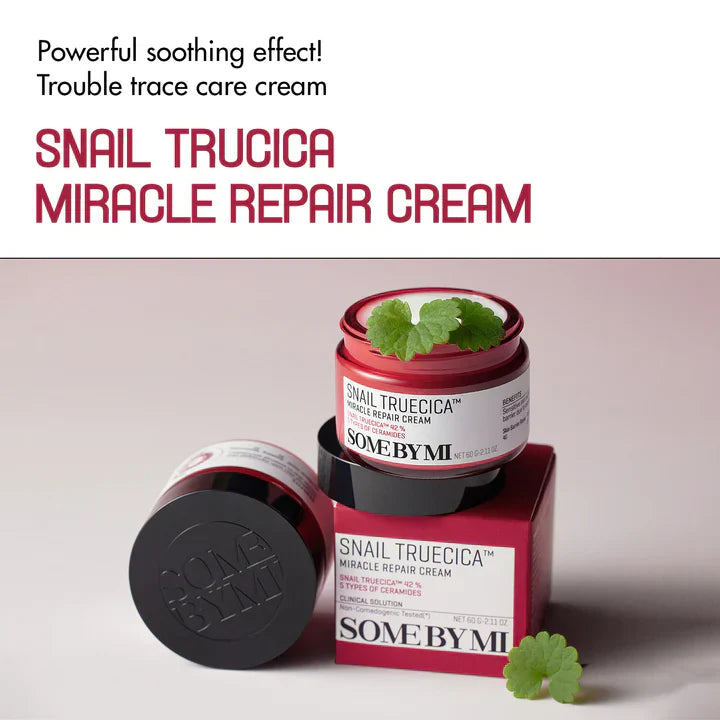 SOME BY MI Snail Truecica Miracle Repair Cream – Restore, Soothe & Strengthen