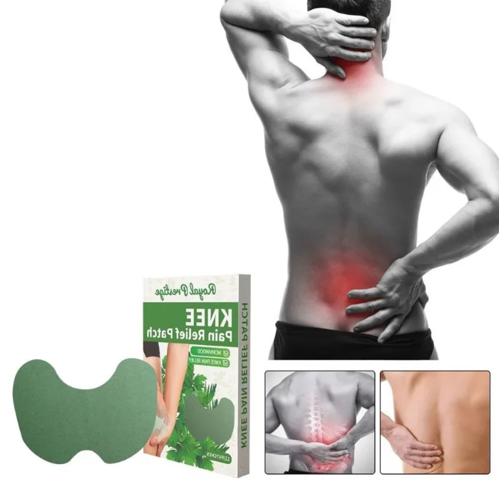 Royal Prestige Knee Pain Relief Patches - 12 Knee Patches for Pain Relief