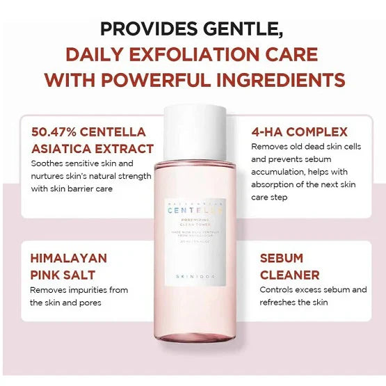 CENTELLA Poremizing Clear Toner – Refresh, Refine & Rebalance