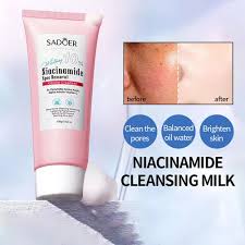 SADOER 10% Niacinamide Spot Removal Gentle Cleanser – Brighten, Cleanse & Clarify