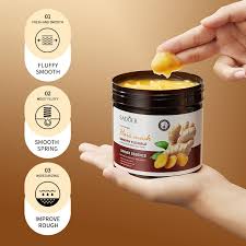 SADOER Ginger Nutrition Hair Mask | Deep Repair & Hair Growth Treatment for Strong, Healthy Hair