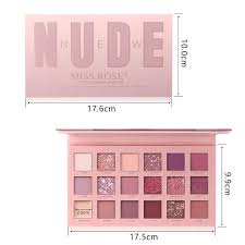 Miss Rose Nude Eyeshadow Palette – Soft Glam, Endless Possibilities