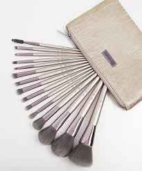 BH Cosmetics Lavish 15-Pc Makeup Brush Set + Bag – Blend, Sculpt & Define Like a Pro