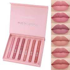 Dragon Ranee 6 Pcs Matte Lipglosses – Bold Color, Velvety Perfection