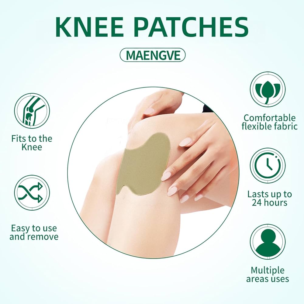 Royal Prestige Knee Pain Relief Patches - 12 Knee Patches for Pain Relief
