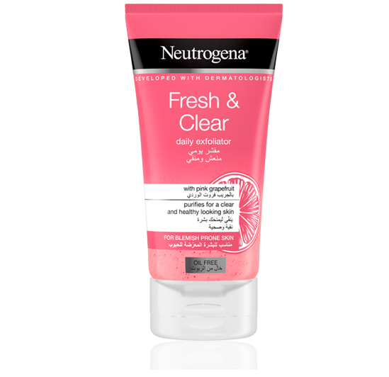 Neutrogena Fresh & Clear Daily Exfoliator – Clear, Smooth & Radiant Skin Every Day