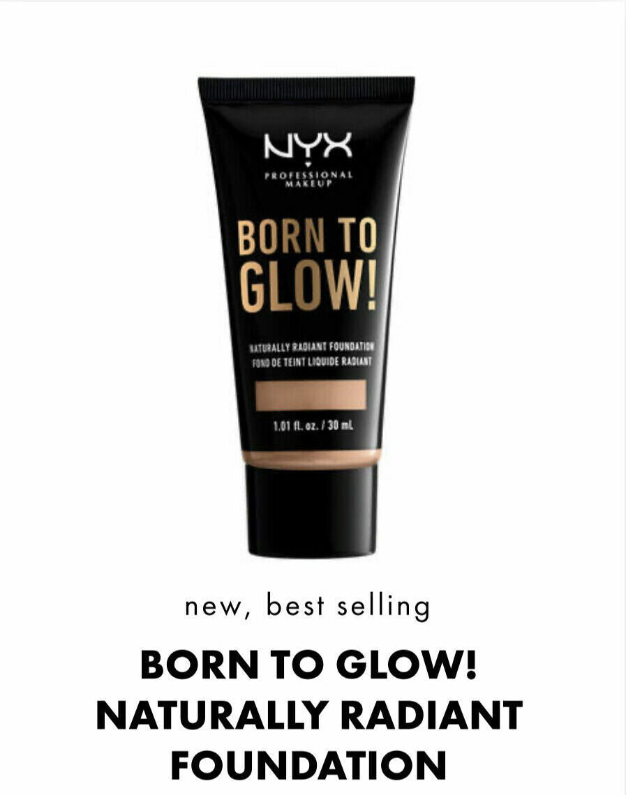 NYX born to glow foundation